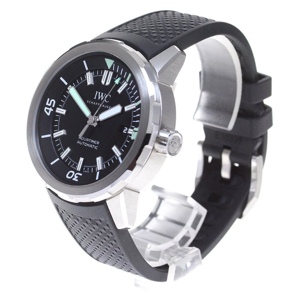 IWC SCHAFFHAUSEN Aqua timer IW328802 black Dial Automatic Men's Watch_824957